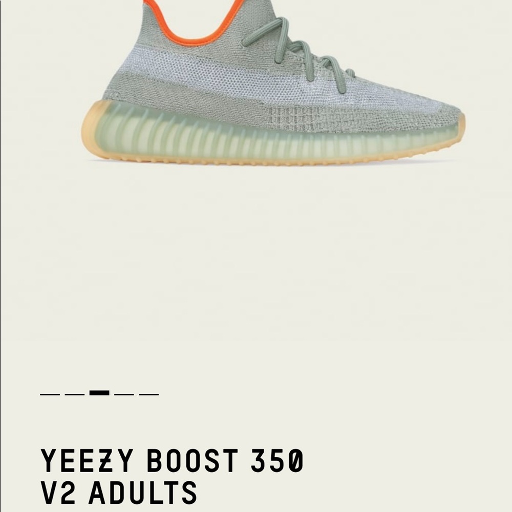 Brand new YEEZY DESERT SAGE size 10 1/2 new/tags - Picture 3 of 4